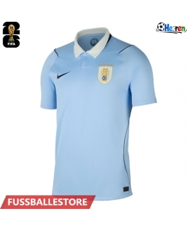 Günstige Uruguay Heimtrikot WM 2026 Kurzarm